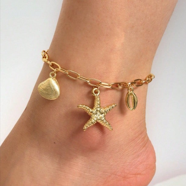 Starfish Anklet