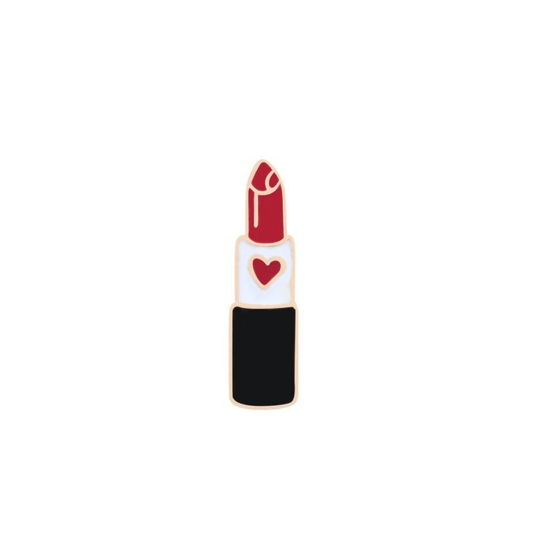 Red Lipstick Enamel Pin