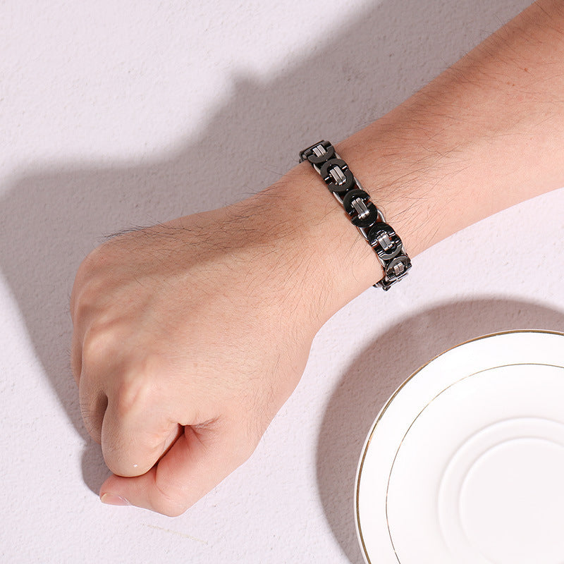 Men’s link bracelet