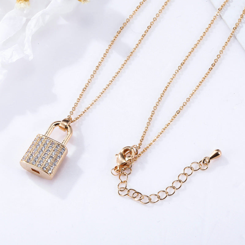 Luxury Lock Necklace