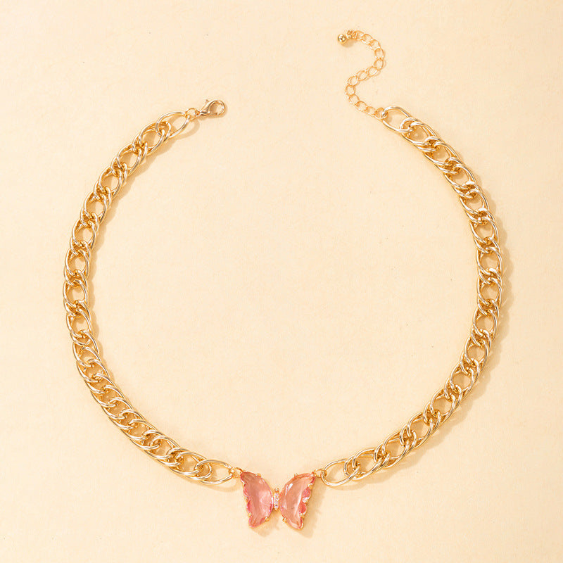 Butterfly Link Necklace