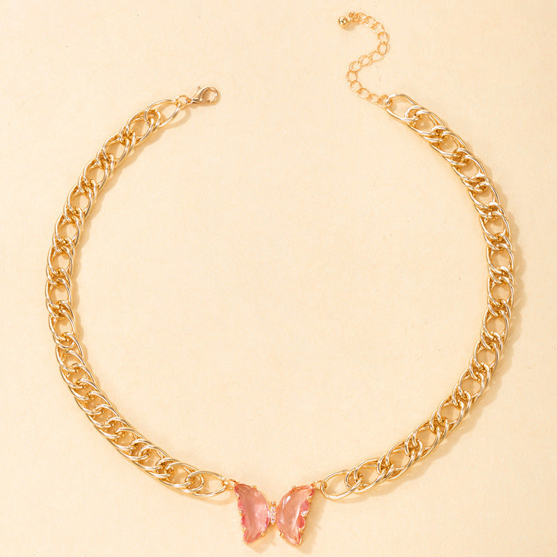 Butterfly Link Necklace