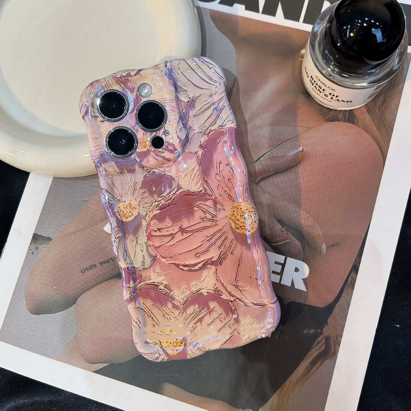 Flower Oil Painting Phone Case
