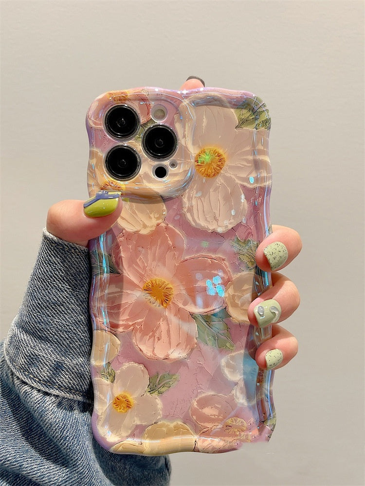 Oil Painting Flower Phone Case