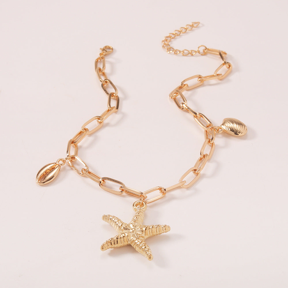 Starfish Anklet