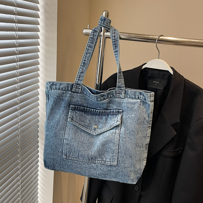 Denim Shoulder Bag