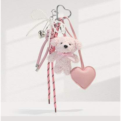 Rope Keychain with Love Heart