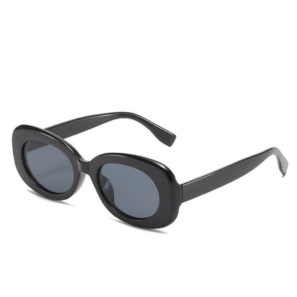 Womens Oval Fashion Sunglasses