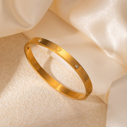 Studded Heart Bracelet