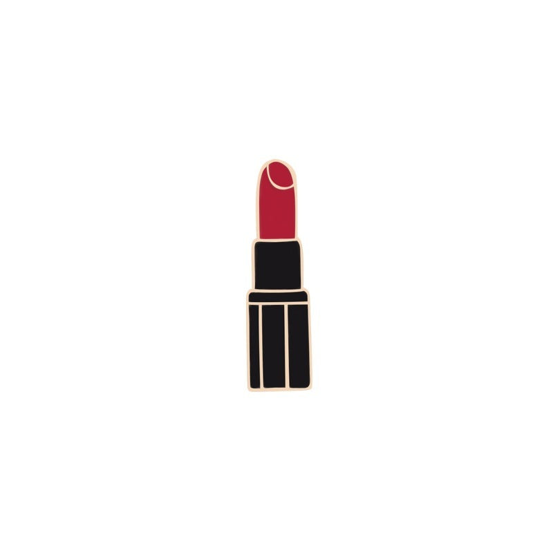 Red Lipstick Enamel Pin