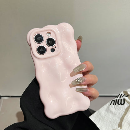 Pink Girl Wavy Phone Case