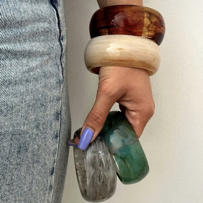 Exaggerated Acrylic Bracelet