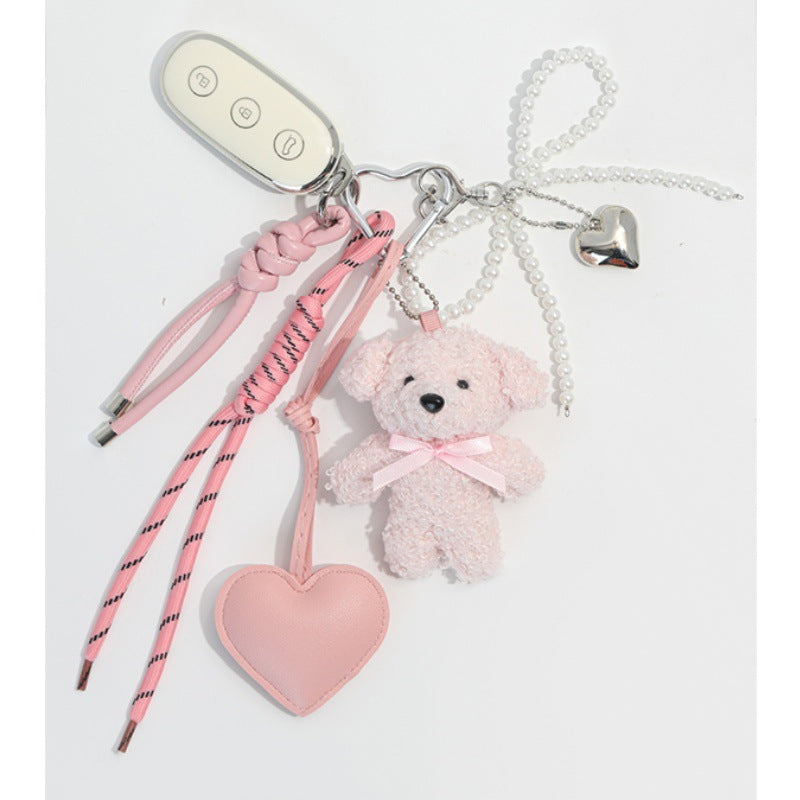 Rope Keychain with Love Heart
