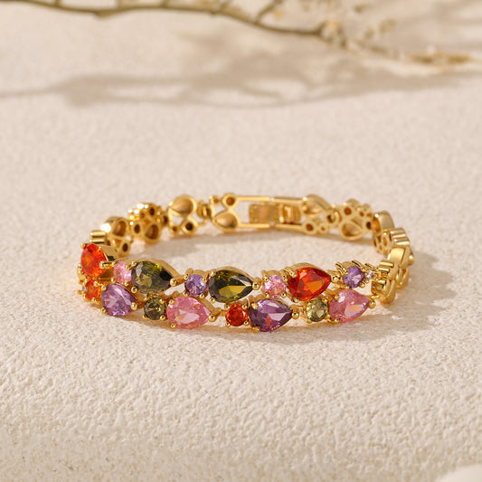 Crystal Bead Bracelet