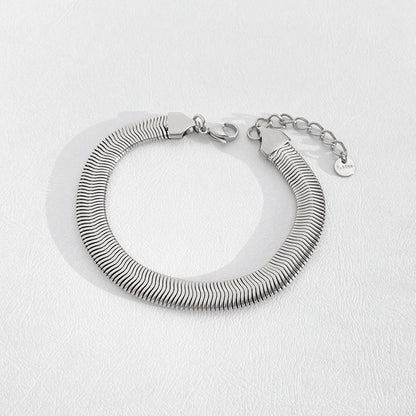 Herringbone Chain Bracelet