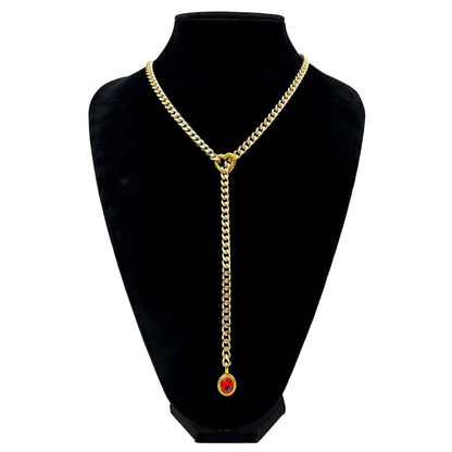 Dainty Cuban Long Necklace