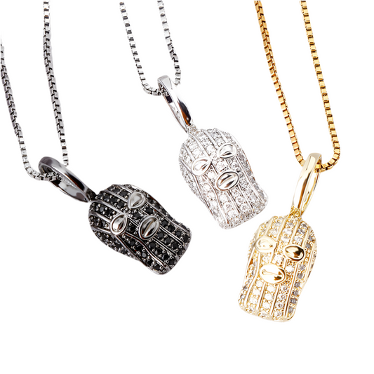 Masked Face Goon Pendant