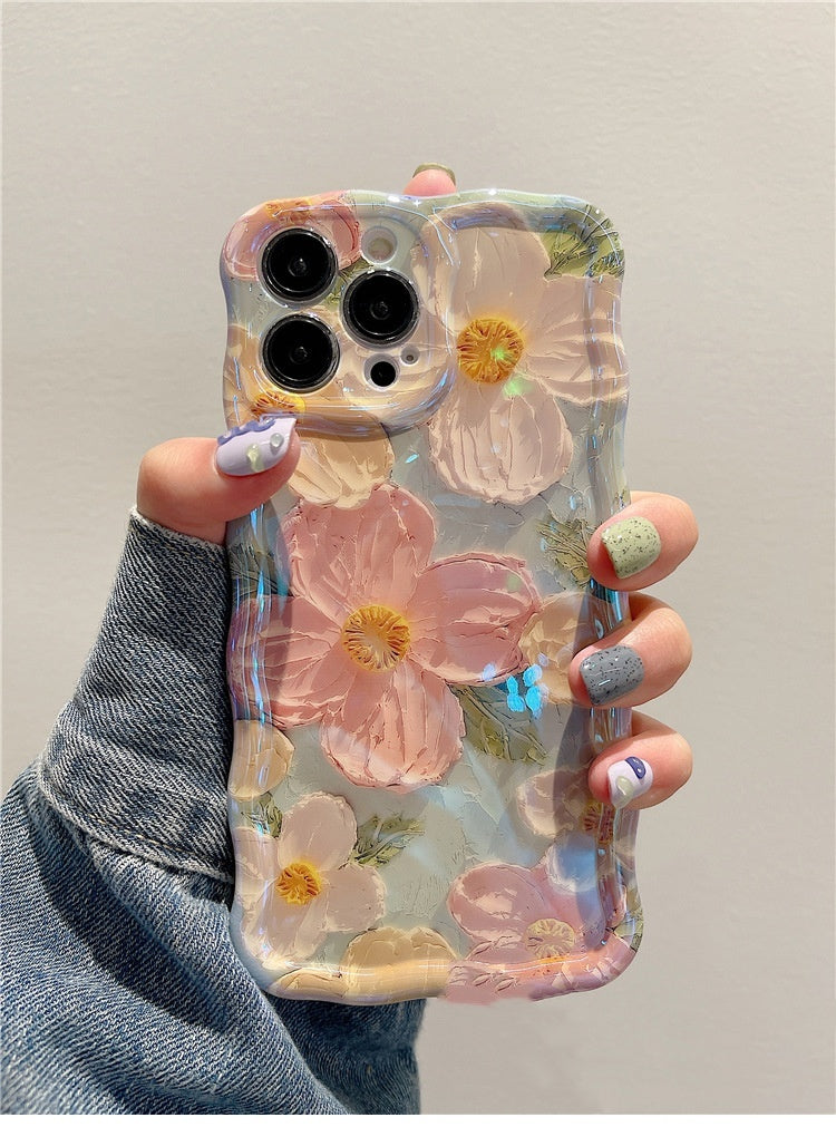 Oil Painting Flower Phone Case