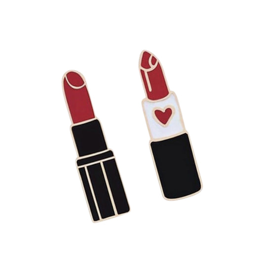 Red Lipstick Enamel Pin