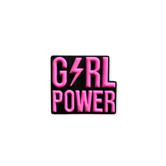 Girl Power Shoe Charm