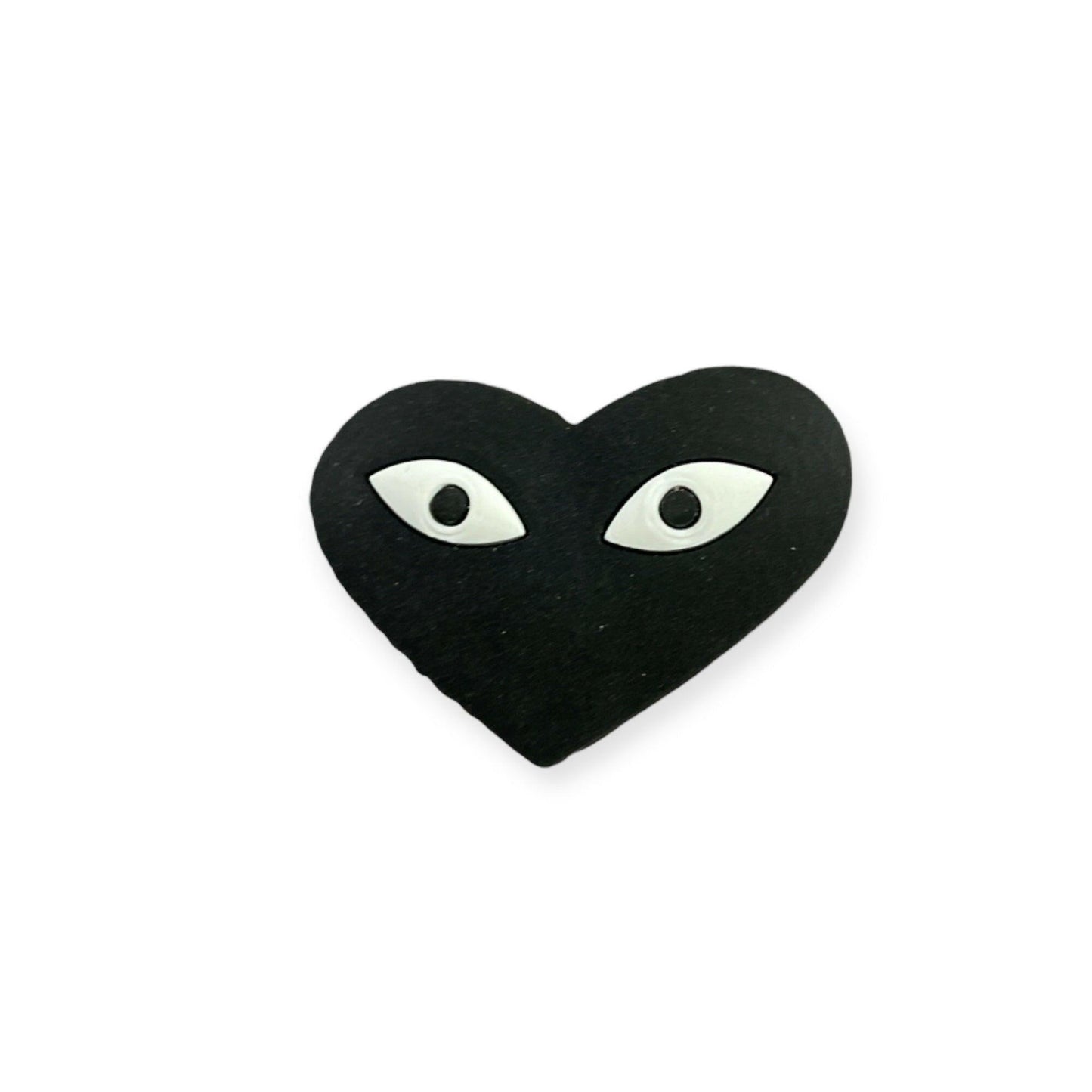 Black Heart Shoe Charm - Savge Charmz