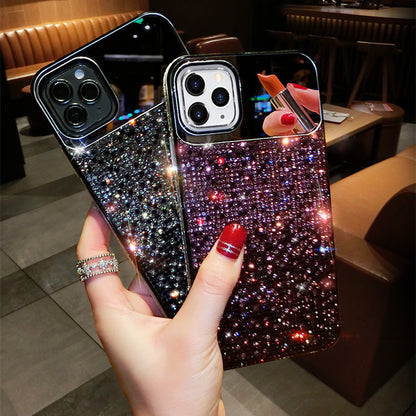 Rhinestone Mirror Phone Case