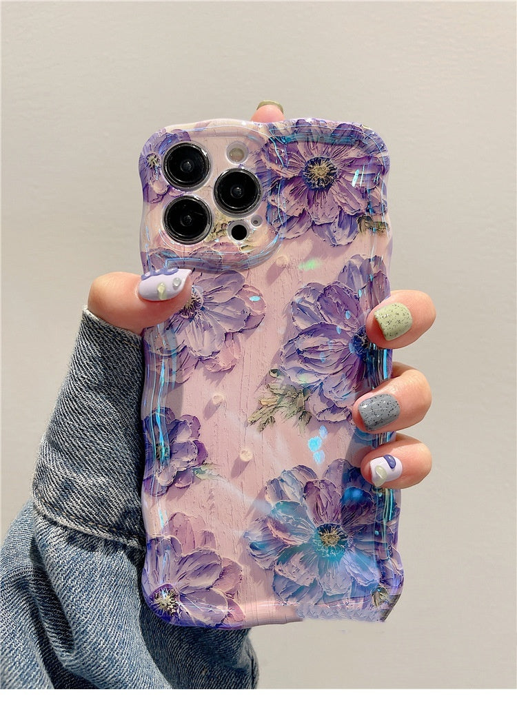 Oil Painting Flower Phone Case