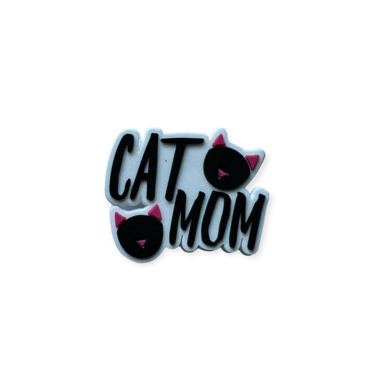 Cat Mom Shoe Charm - Savge Charmz