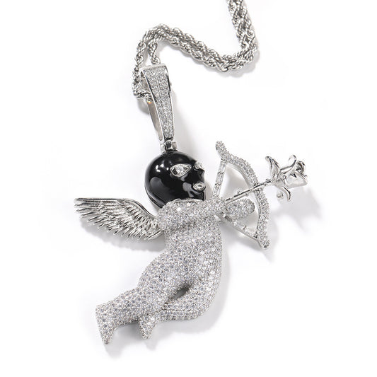 Masked Up Angel Necklace