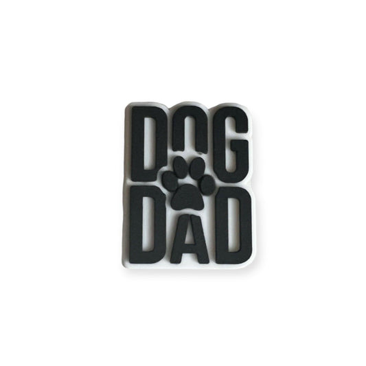 Dog Dad Shoe Charm - Savge Charmz