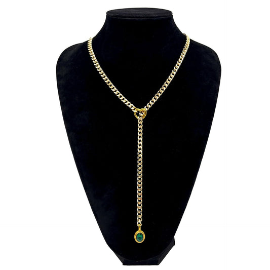 Dainty Cuban Long Necklace