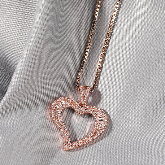 18k Heart Style Necklace