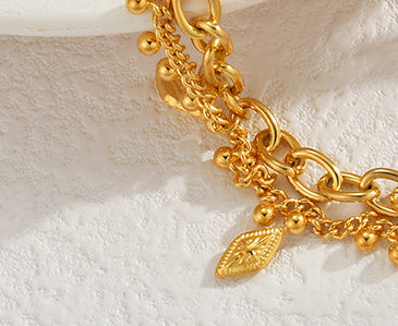 Eight Point Star Bracelet