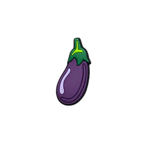 Eggplant Shoe Charm - Savge Charmz