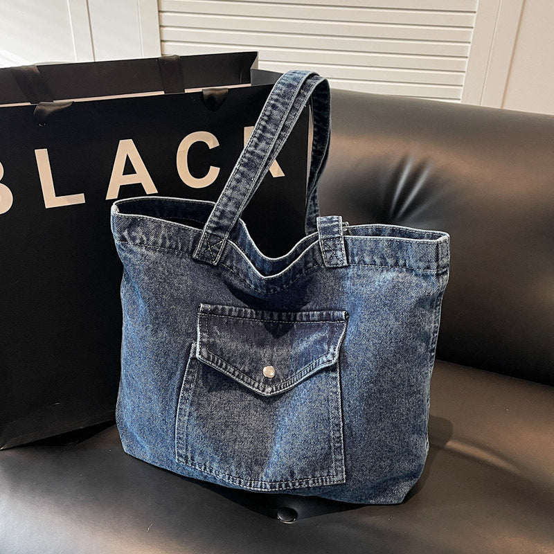 Denim Shoulder Bag
