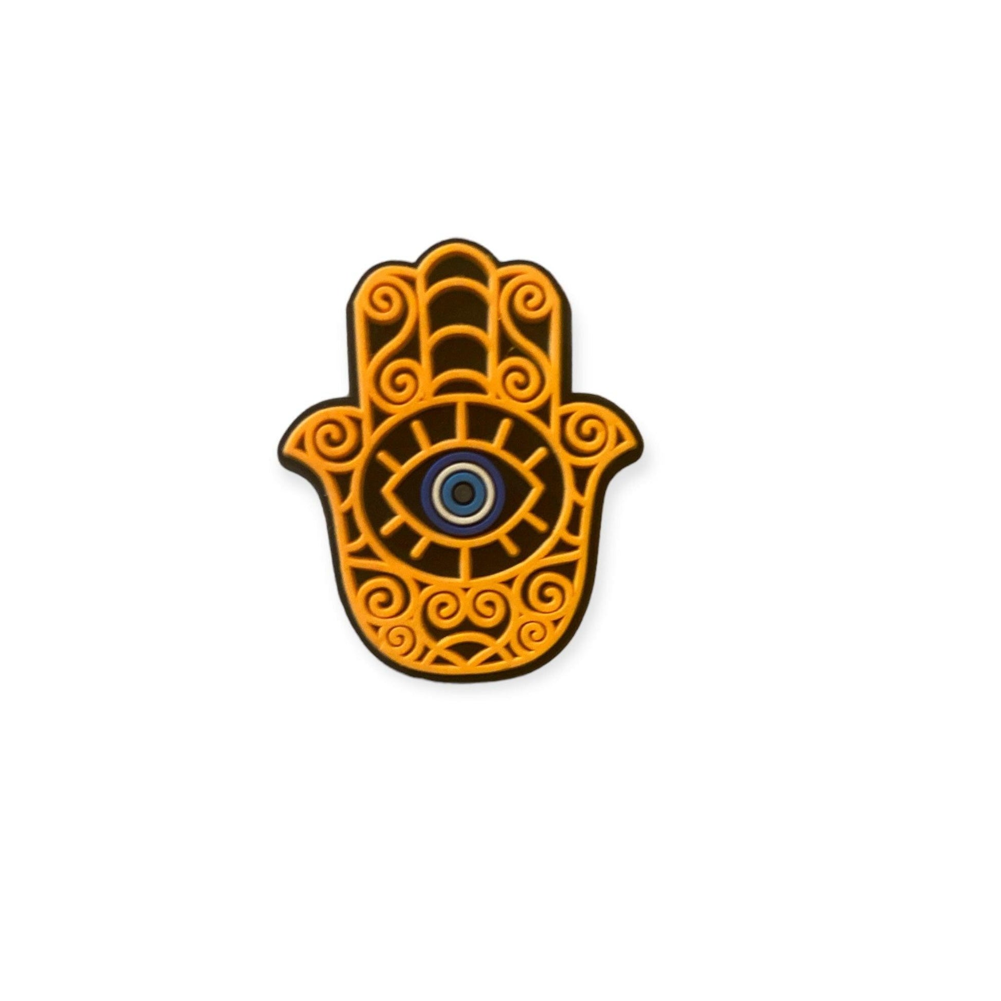 Hamsa Evil Eye Shoe Charm - Savge Charmz