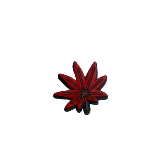 Hemp Leaf Shoe Charm - Savge Charmz