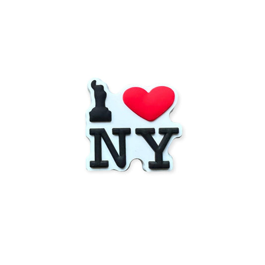 I Love NY Shoe Charm - Savge Charmz