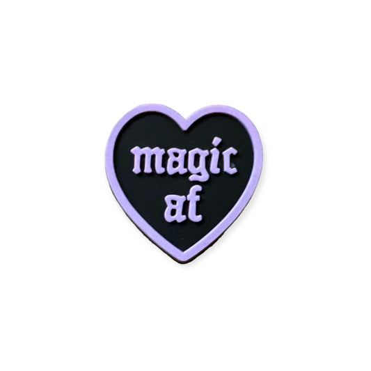 Magic Af Heart Shoe Charm - Savge Charmz