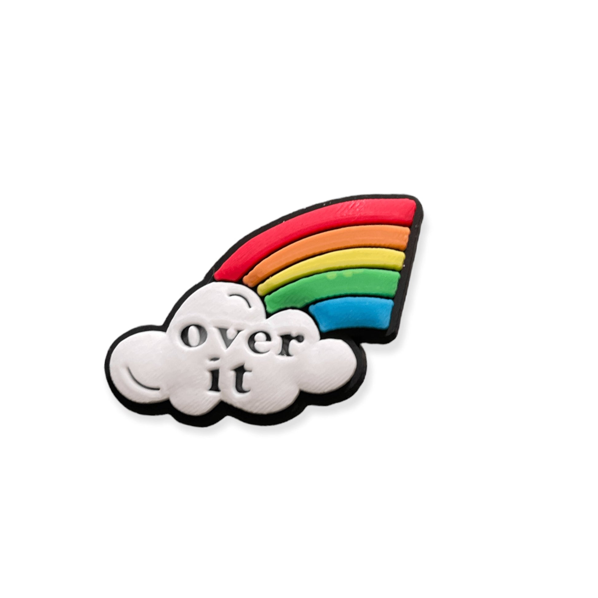 Over It Rainbow Shoe Charm - Savge Charmz