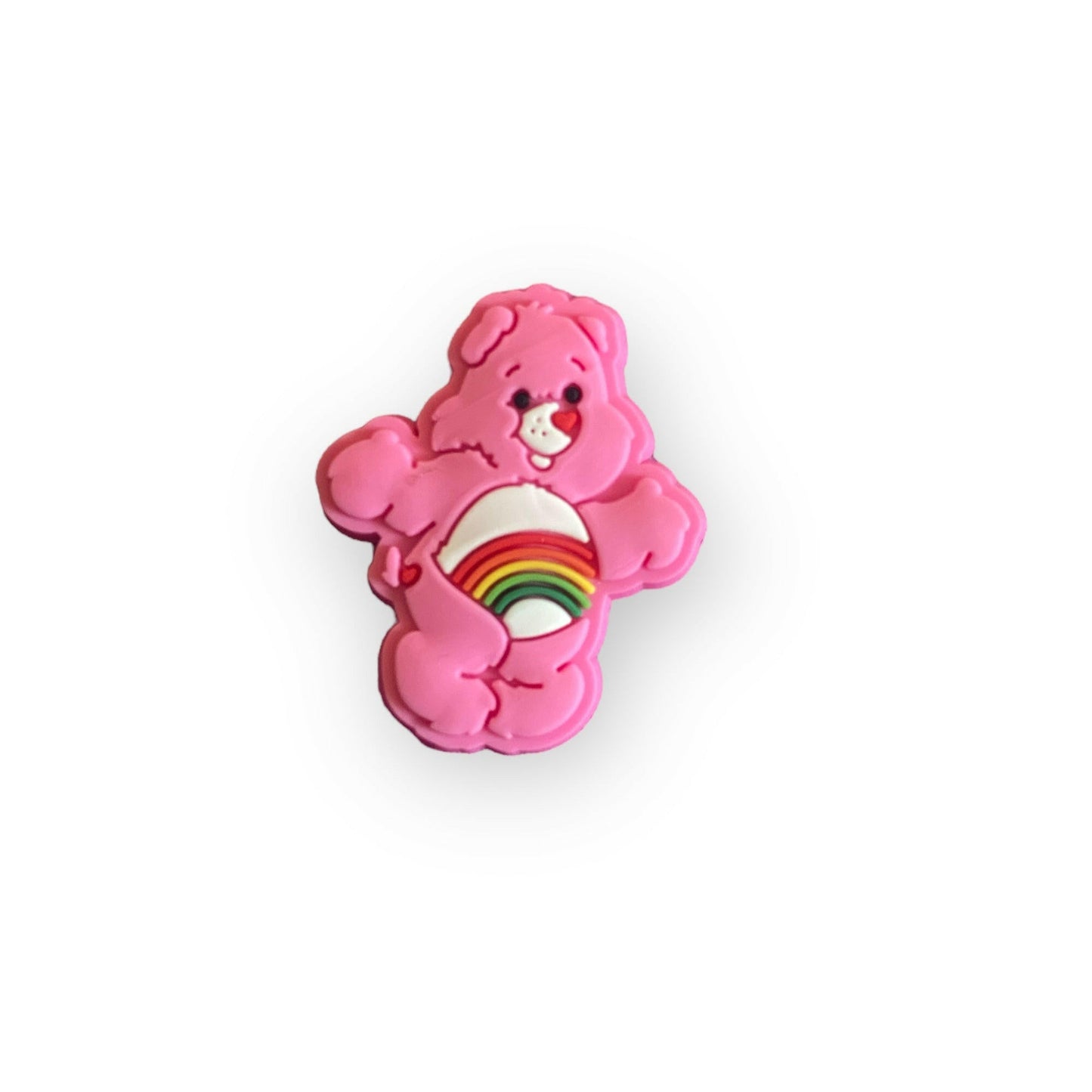 Pink Care Bear Shoe Charm - Savge Charmz