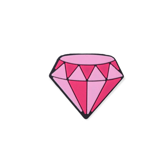 Pink Diamond Shoe Charm - Savge Charmz