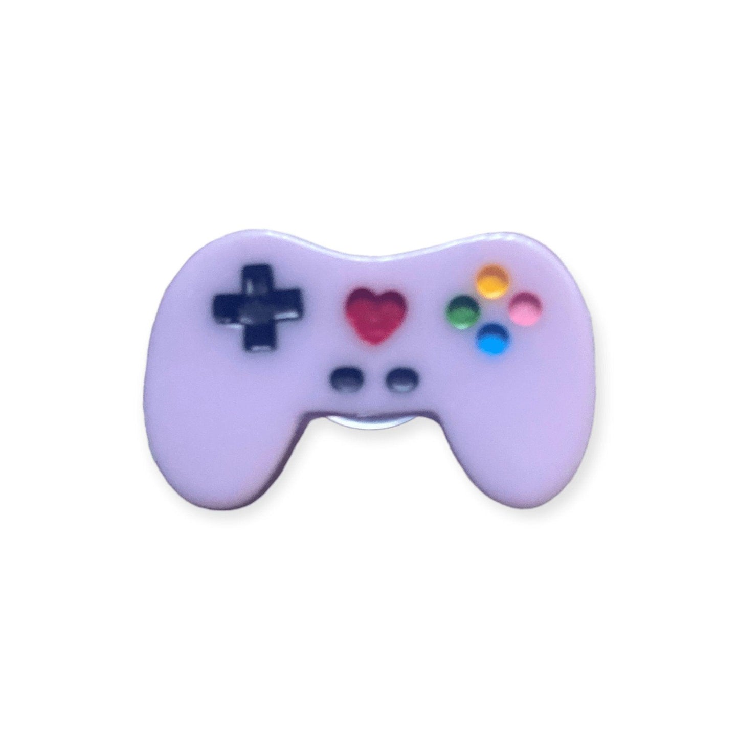 Purple Game Controller Shoe Charm - Savge Charmz