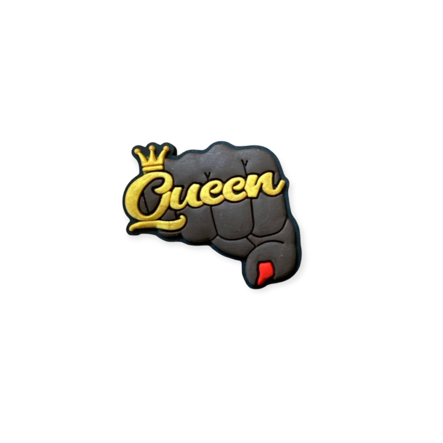 Queen Fist Shoe Charm - Savge Charmz